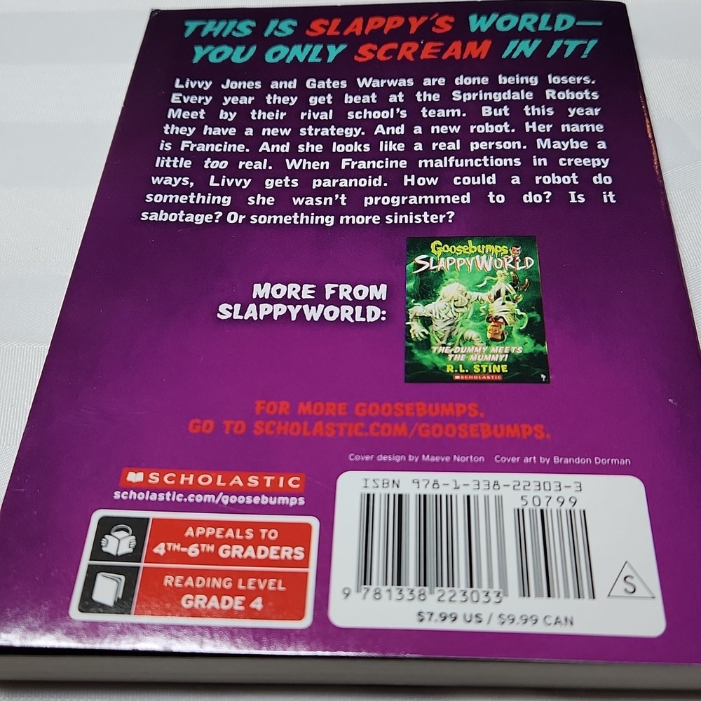 Goosebumps SlappyWorld Party Book - Picture 2 of 6